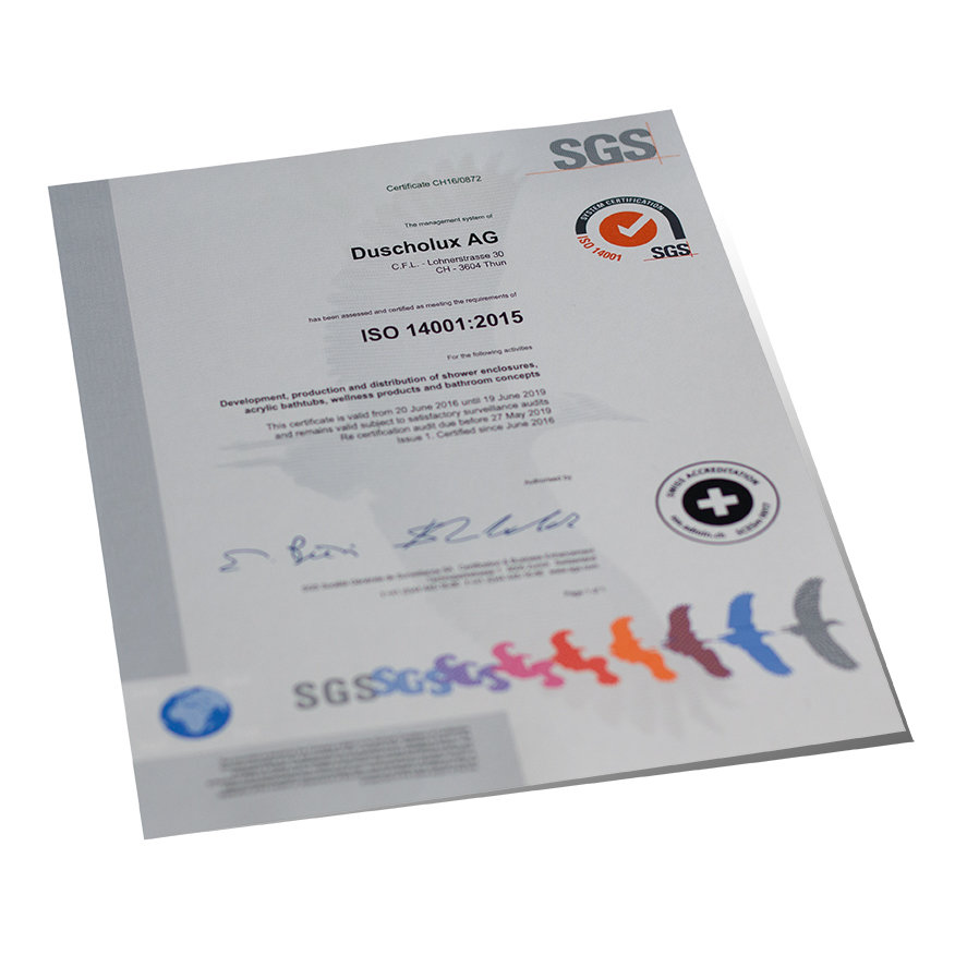 Nachhaltigkeit - ISO 14001
