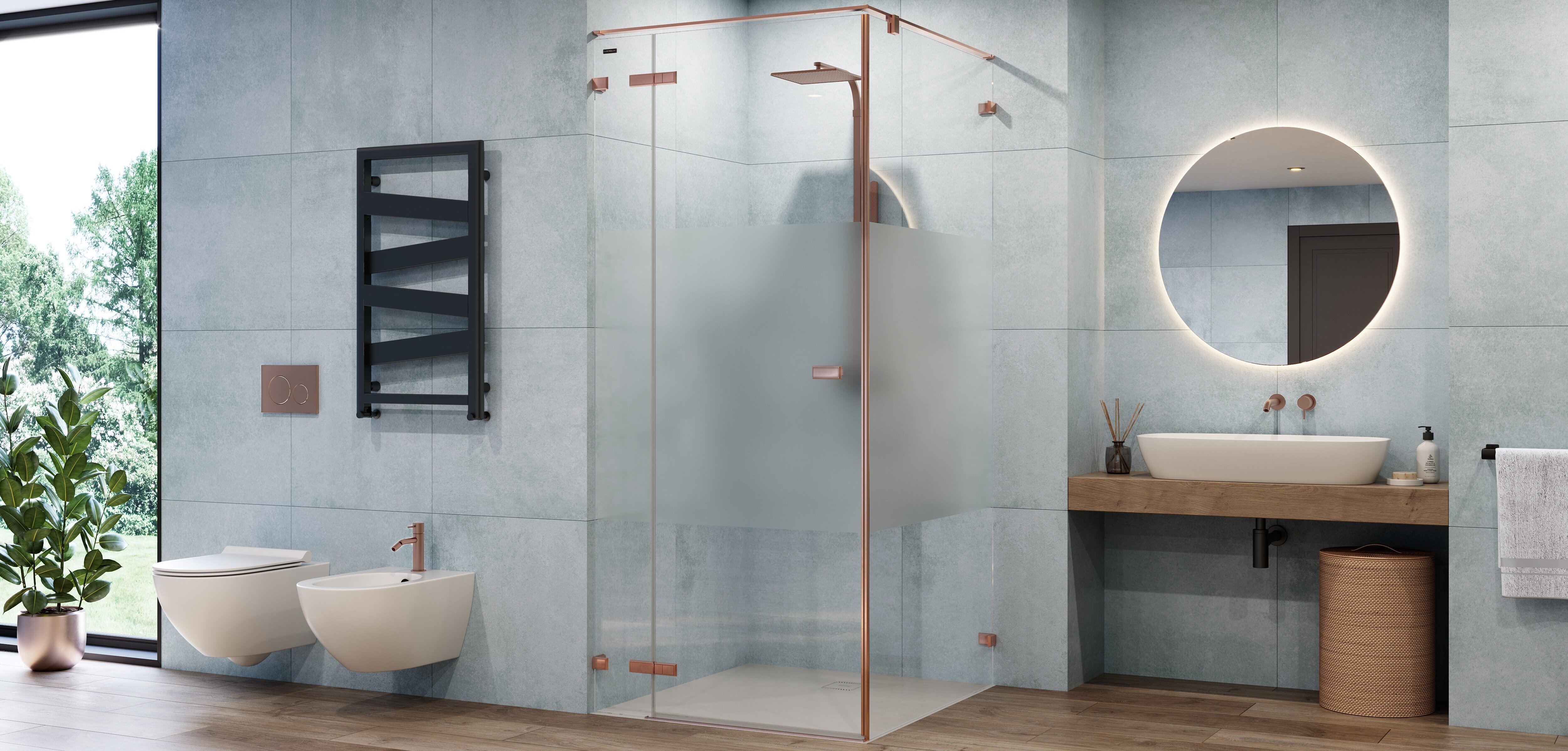 Sonderfarbe Laufen Rosegold PVD 25: Colore speciale Laufen oro rosa PVD 24: Coloris spécial Laufen or rose PVD