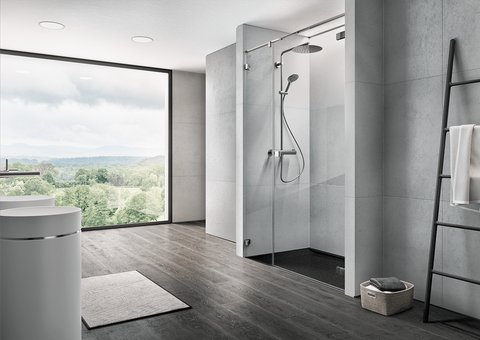 Dusche für 2: Luxus und Intimität im Badezimmer () Dusche für 2: Luxus und Intimität im Badezimmer